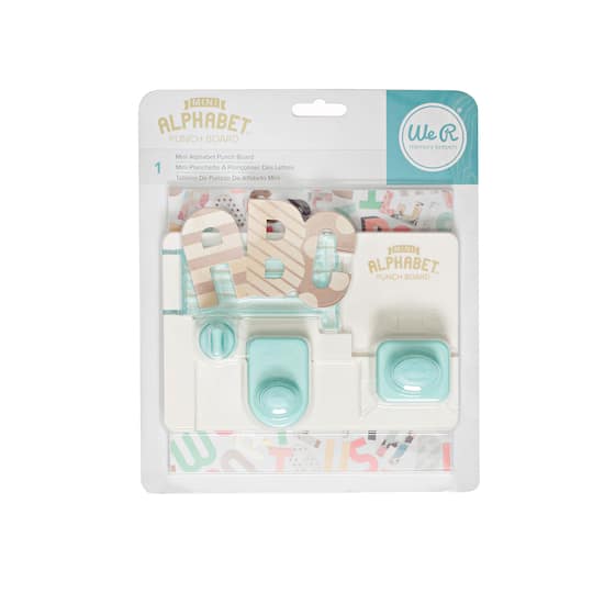 Shop For The We R Memory Keepers Mini Alphabet Punch Board At Michaels